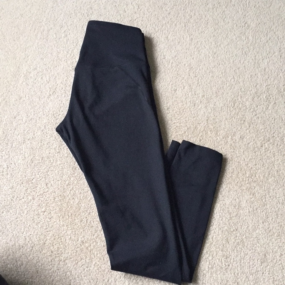 Girlfriend collective black yoga pants